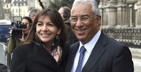 António Costa felicita Anne Hidalgo e Martine Aubry