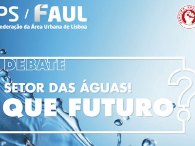Debate sobre sector das águas