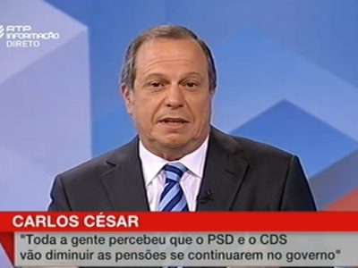 O país percebeu que PSD e CDS vão diminuir as pensões