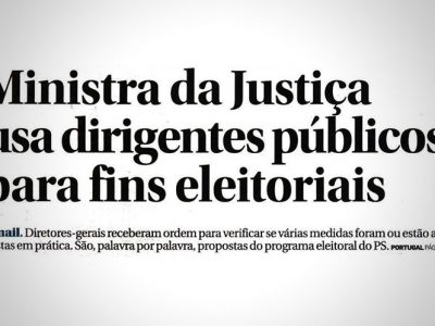 PS exige explicações do primeiro-ministro sobre uso da administração pública para fins eleitorais