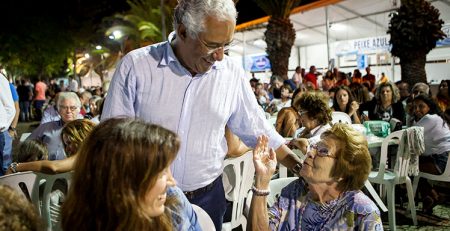 António Costa visitou Festival do Marisco