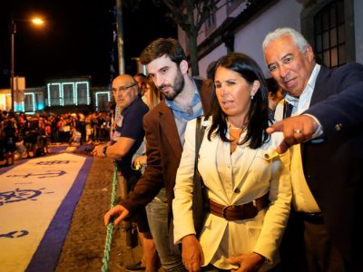 António Costa nas festas da Senhora da Agonia