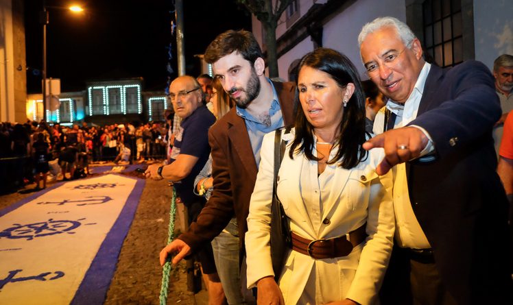 António Costa nas festas da Senhora da Agonia