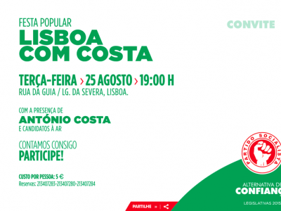 Lisboa com Costa