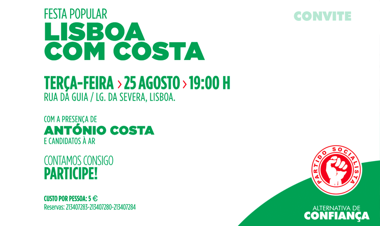 Lisboa com Costa