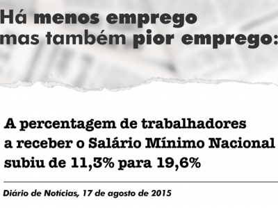 para mais e melhor emprego