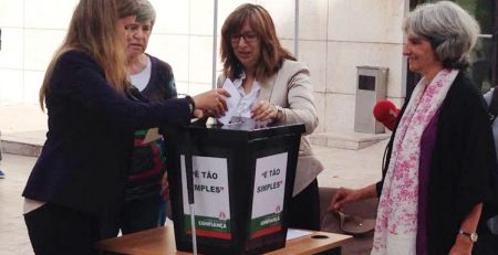 PS defende voto matriz em braille