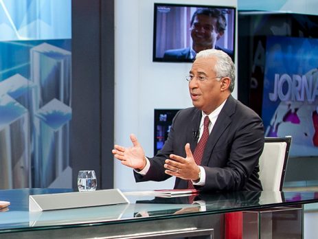 António Costa entrevistado na TVI