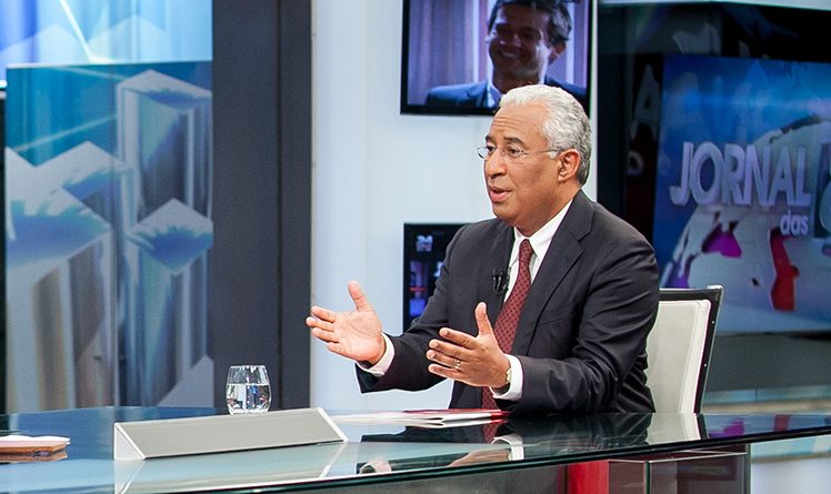 António Costa entrevistado na TVI