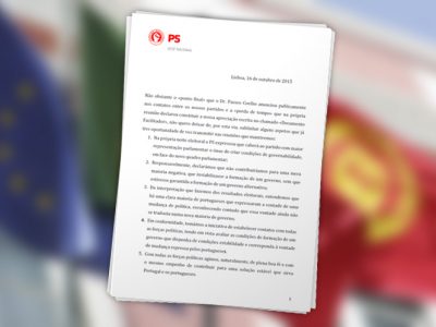 O que divide o PS da coligação