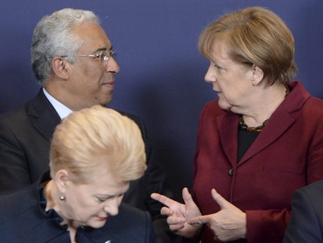 António Costa reúne com Angela Merkel
