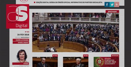 Um ano de Acção Socialista Digital