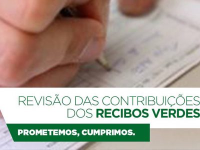 Contribuições dos Recibos Verdes