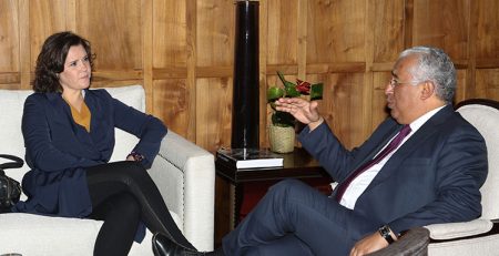 António Costa recebeu Assunção Cristas