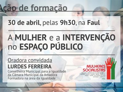 A mulher e a intervenção no espaço público