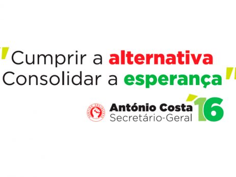 Moção de António Costa