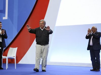 António Guterres regressa a um congresso do PS 16 anos depois