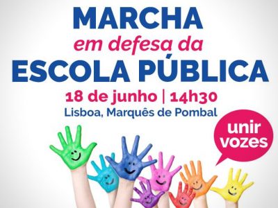 MARCHA EM DEFESA DA ESCOLA PÚBLICA