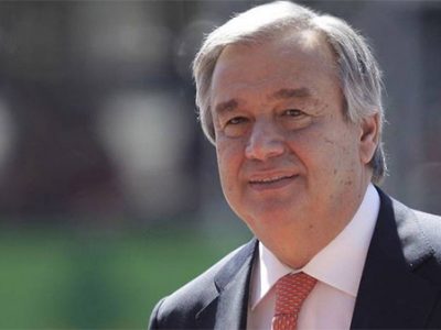 Não compete ao secretário-geral da ONU em funções escolher sucessor