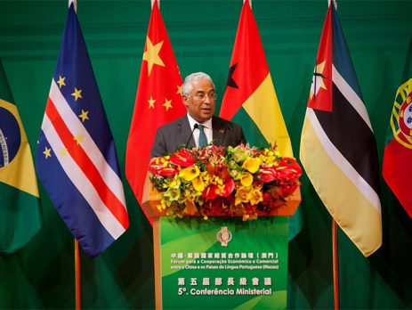 António Costa quer Portugal e China como motores de cooperação conjunta com países lusófonos