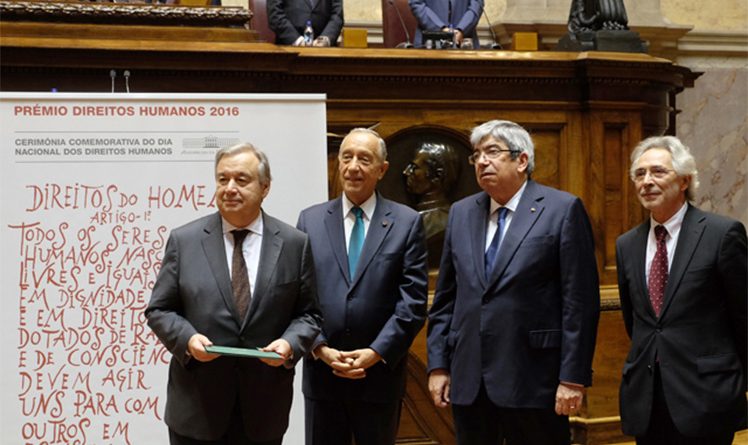 António Guterres destaca exemplo de Portugal