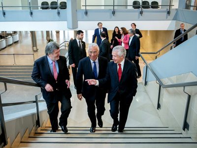 António Costa convida parceiros a promoverem um trabalho diário de diálogo social
