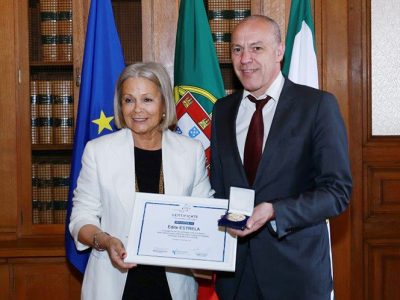 Edite Estrela distinguida pelo Conselho dos Municípios e Regiões da Europa