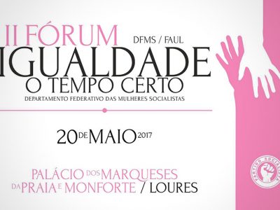 II Fórum Igualdade do DNMS-FAUL