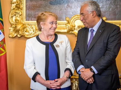 António Costa visita Argentina e Chile