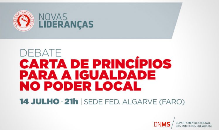 Carta para a Igualdade no Poder Local em debate no Algarve