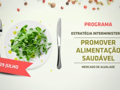 Estratégia para Alimentação Saudável apresentada amanhã