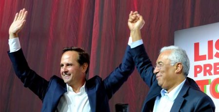 António Costa em Lisboa, Setúbal, Algarve e Alentejo