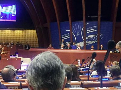 APCE debate crise na Catalunha