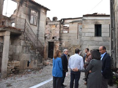 PS no terreno envolvido no “esforço de mobilização nacional para a reconstrução do país”