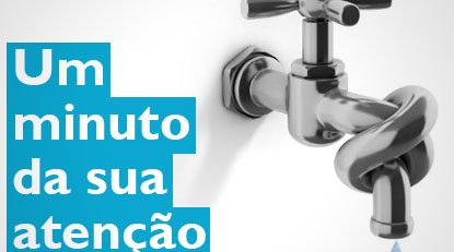 Campanha apela ao uso cuidadoso e poupança da água