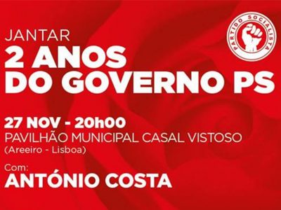 PS assinala dois anos de governação socialista