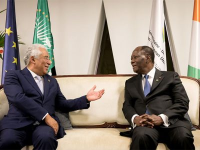 António Costa em Abidjan com segurança e futuro sustentável na agenda