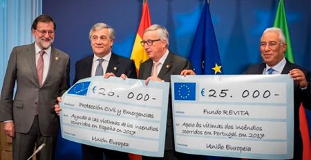 António Costa valoriza gesto solidário da UE com vítimas dos incêndios