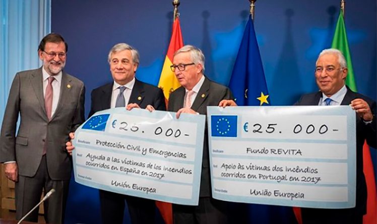António Costa valoriza gesto solidário da UE com vítimas dos incêndios