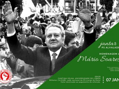 Jantar de homenagem a Mário Soares