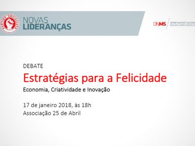 Economia, criatividade e inovação enquanto “estratégias para a felicidade”