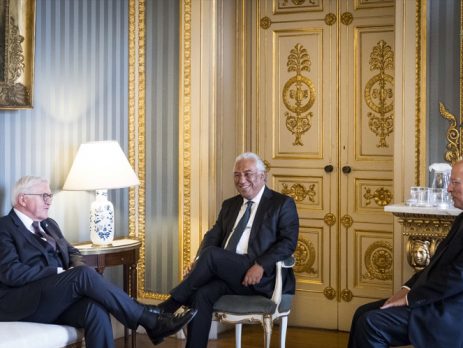 António Costa recebeu Presidente alemão e vice-presidente da Comissão Europeia