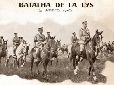 António Costa no centenário da batalha de la lys