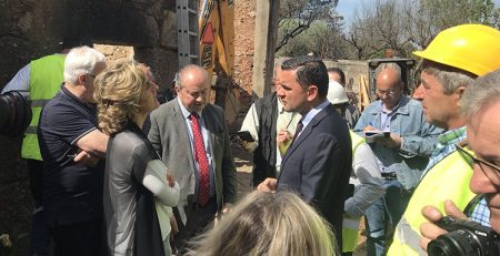 Governo avança com reconstrução das casas destruídas pelos fogos