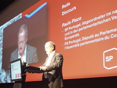Paulo Pisco quer “maré de esquerda” para varrer extremismos da Europa