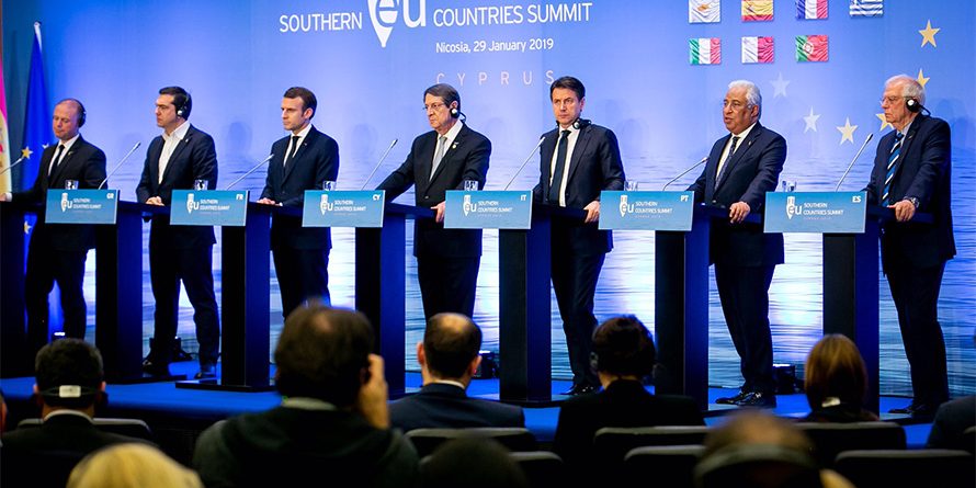 Países do Sul da Europa reafirmam compromisso com valores e desafios do projeto europeu