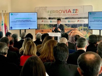 Ferrovia 2020 atinge 40% de execução