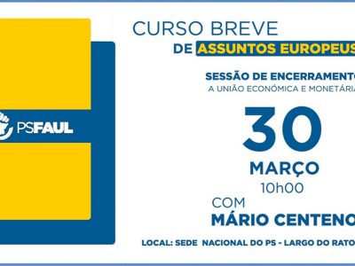 Mário Centeno encerra curso de formação da FAUL sobre Assuntos Europeus