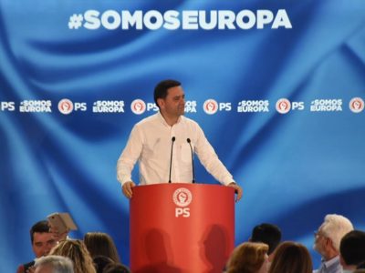 “Aqui está o partido da Europa e de Soares, do outro lado está o partido dos cortes e das sanções à direita”