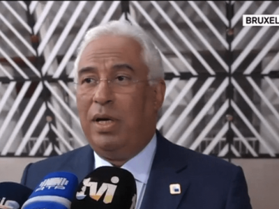 António Costa em declarações à imprensa